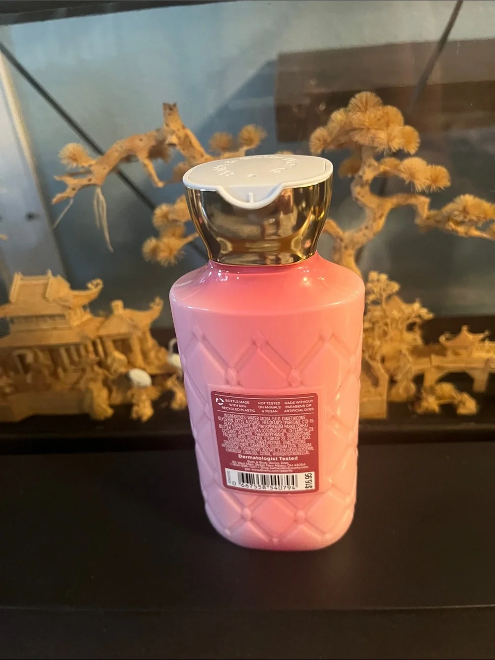 Bath & Body Works Pink Champagne Toast Body Lotion with Gold Cap